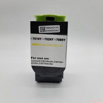 DDA 재생토너 렉스마크 CS510dte 노랑 3K, 상세페이지 참조, 상세페이지 참조, 본상품선택