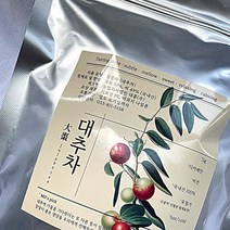 대추차 무설탕 무카페인 x 디카페인 국내산 생생대추차 50T 고급 비건음료 2g, 생생대추차 2g x 50T