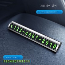 임시주차번호판 차량용 번호판 자동차 이동 고급 인테리어 차량용품 대전, 색깔2