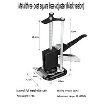 타일 리프팅 로케이터 벽 상단 장치 높이 조정 세라믹 위치 Bricklayer 붙여 넣기 도구, [05] three post square, 05 three post square