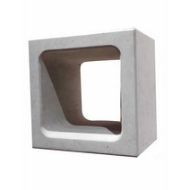 시멘트경계석 화강암경계석 벽돌무늬판넬 화단경계석 화산석, 1개 200x200x190mm