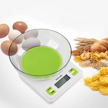 베이킹저울 요리 제과제빵 이유식 다용도 디지털 저울 계량용 그릇 제공 1g-1000g, 저울 ITA_876