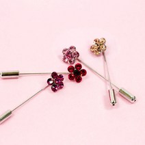BNP 폐백악세사리 귀여운 꽃 고정핀 한복쥬얼리 다양한 코디 스카프고정핀