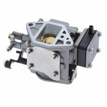 보트엔진 선외기 부품 32mm 보트 엔진 기화기 Carb Assy 63V-14301-10 야마하 호환 9.9HP 15HP 2 스트로크, 한개옵션0