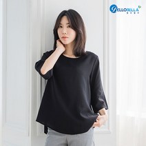 인견 여성 다온 블라우스 블랙