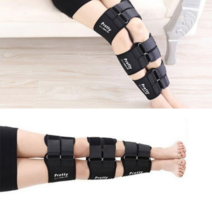 다리 바른 자세 교정 벨트 밴드 교정기 휜다리 오다리 X다리 허벅지 무릎 종아리, XXL