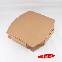 KLB 피자포장박스 12인치 팔각 피자상자 배달용피자박스 피자박스12인치 무지피자박스 팔각피자박스 피자배달박스 100장