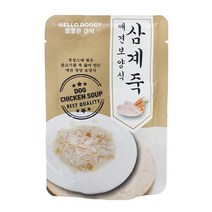 참좋은간식 애견보양식 삼계북어죽80g 강아지영양죽 애견간식, 삼계죽, 1개