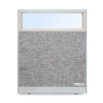 진웅파티션 PVC 45T 높이 1500 반유리 사무실파티션 파티션(부속별도), PW510