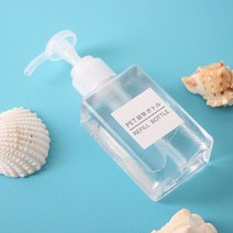 MPY634865욕실 디스펜서 투명 리필용기 100ml 공병 펌프용기, 1, 1, 상세페이지 참조