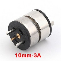 알루미늄 프로파일 1PC Circualr 모양 자기 포고 핀 커넥터 1 2 3 4 5 남성 여성 프로브 5V 3A 10A DC 전원 충전 소켓, 10mm-3A