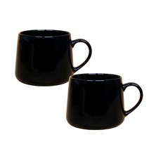 머그컵 인기모음 100종 2p 세트 머그컵 화이트머그 칼라머그 컵, 1개, 보틀머그 블랙 2p