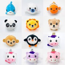 말랑말랑 모찌 귀여운 스트레스 볼 가방고리 동물인형 12종 7cm, 스트레스볼 유니콘 핑크 7cm