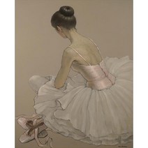 HANDONG 인물 유화 DIY 명화 반고흐 손으로 그리기 예술품 인테리어 예수 천사, PO128