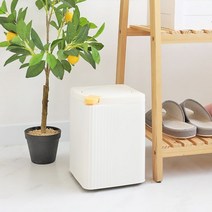리빙 사무실 매장 보기 좋은 원터치 밀폐형 휴지통 8L, 신박장터쿠팡 본상품선택