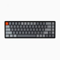 키크론 K6 알루미늄 RGB 청축 무선 기계식 키보드 애플 맥 아이패드 블루투스 와이준