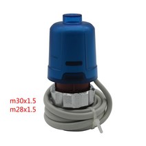 보일러분배기 교체 부품 밸브 보일러파이프 배관 장비 230V 24V M30X1.5 M28X1.5 매니 폴드 바닥재 난방 밸, 04 m30x1.5 24v