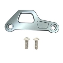 QDY 오토바이 견인 후크 나사 교체 전문 트레일러 히치로 재 장착, 알루미늄 합금, 회색