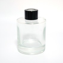 기본 원형 (150ml) 디퓨저용기 유리 디퓨져병 캡포함, 로즈골드캡