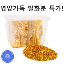 [바른생활건강] 벌화분 비폴렌 순수 100% 첨가물zero 단백질 비타민B 다량함유, 500g x 3통