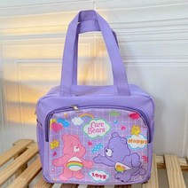산리오 쿠로미 시나모롤 시나 도시락 가방 헬로 키티 폼폼푸린 대용량 핸드백 밀크 파우더