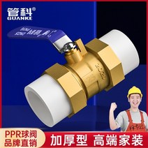 수도 배관 밸브 부품 20ppr25 전 구리 볼 밸브 6 분 가열 유니온 밸브 핫멜트, 110PPR 모든 구리