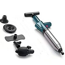 하수도 고압 세척기 Professional Pipe Plunger Toilet Pump Air Blaster Hose Unblocker Opener D Sinks C, 03 Blue Plungers