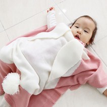 CH1531830 꿀잠블랭킷 아기담요 유아이불, 핑크