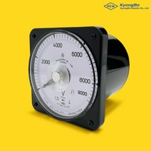 경보전기 아날로그 메타 WA-V2 9000V 6600/110V 교류전압계 AC 볼트메타