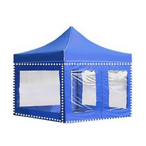 DZB 캐노피 천막 4.5M 벽면만 1면 투명 지퍼 바람막이 지지대 지붕 천막 코스트코 그늘막 풀세트 야외천막, 상품선택, DZ투명지퍼4.5M 크림