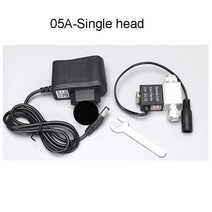 물고기 탱크 CO2 솔레노이드 밸브 입력 전압 AC100-240V 출력 DC12V 압력 감소 액세서리, 01 05A-Single head_03 AU-plug