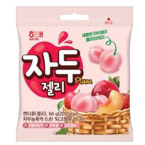 해태 자두젤리 64g, 16개
