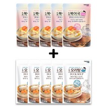 더독 삼계탕 삼계죽 오리탕 오리죽 북어국X10개 반려동물 보양식 반려동물영양식, 10개, 오리탕5+북어국5