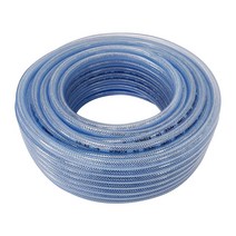 국산 물호스 반투명 수도 고무 편사호스 1롤 25mm 45M, 1개