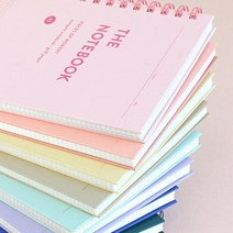 아이코닉 컴팩트 노트 [A5 트윈링 모눈 라인 수학 공책], 모눈노트, 05 Cafe latte