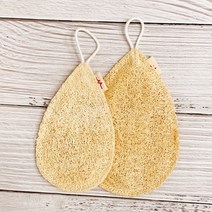 루파나무 친환경 주방용 천연수세미 물방울루파(소), 1개, 1개