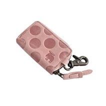 모즈 스마트 키 케이스 여성 가죽 도트 대응 NO86043, 핑크