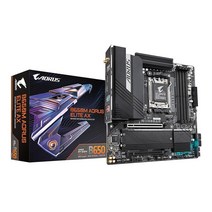 GIGABYTE 기가바이트 B650M AORUS 엘리트 AX 게이밍 마더보드, B650_B650M K