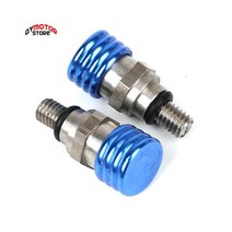 M4 * 7mm 포크 에어 블리더 릴리프 밸브 오토바이 Motocross SX EXC SMR All Modle Bike, 05 Blue