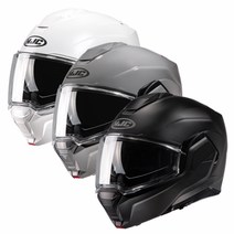 HJC 홍진 오토바이 헬멧 i100, L, 그레이