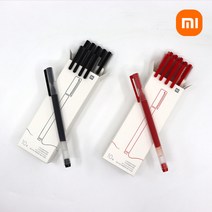 샤오미 볼펜 점보 젤 중성펜 10개 세트 선물용 판촉물 볼펜선물