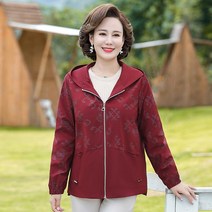 점퍼 고급 빅사이즈 산책 60대엄마옷 아우터 외투 야상 부모님 바람박이 재킷