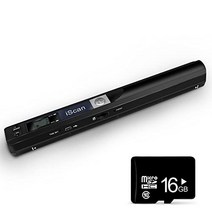 AOZBZ 휴대용 문서 스캐너 900dpi 휴대용 USB 이미지 스캐너 A4 컬러 사진 휴대용 스캐너 (JPG/PDF 형식 고속 USB 2.0) (스캐너 + 16GTF 카드) -12281