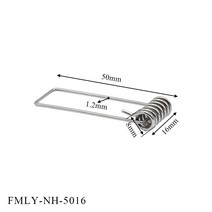 토션스프링 판스프링 롤스프링 인장스프링 코일스프링 2개/몫 플랫 비틀림 스프링 유지 클립 링 라이트 통, 01 FMLY-NH-4016