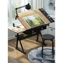 드로잉책상 미술 그림 거치대 아티스트 이젤 테이블, A