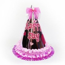 1개 15x21cm 고급 색상랜덤 f20 고깔모자 83885 파티클럽, 상세페이지 참조, 상세페이지 참조