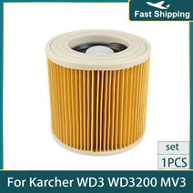 Karcher WD3 WD3200 WD3300 MV3 진공 청소기 용 교체 먼지 필터 백 예비 부품 액세서리 Hepa 봉투, 04 1pcs