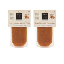 버치웨이트 허니 머스타드 시트러스 글레이즈 250g Birch & Waite Honey Mustard Citrus Glaze, 2팩, 2개