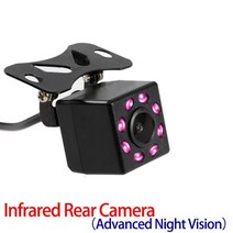 화물차후방카메라 탑차 트럭 SINOVCLE-역방향 카메라 자동차 적외선 야간 투시경 4/8/12 LED 방수 주차, 05 Infrared