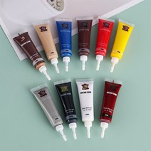명품가방수선 가죽 구두수선 운동화수선 커버크림 20ml DIY 가죽복원, 09다크레드